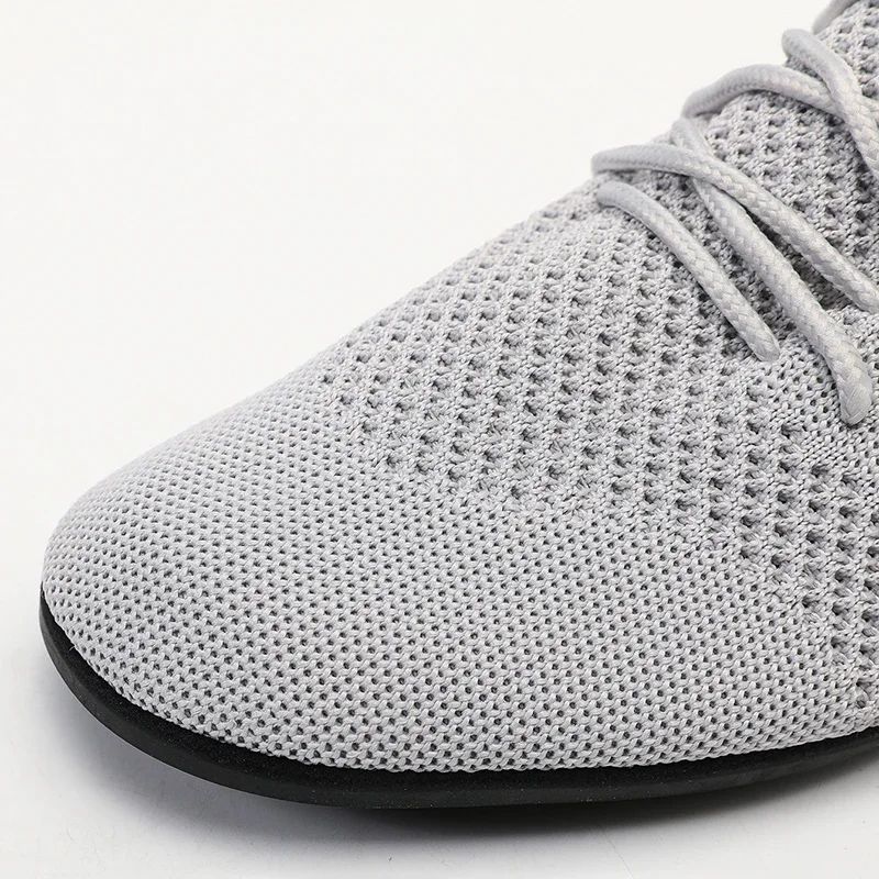 Lightweight Men Casual Shoes Breathable Women\'s Vulcanized Shoes Outdoor Soft Men\'s Loafers Mesh Driving Footwear Lace Up 36-47