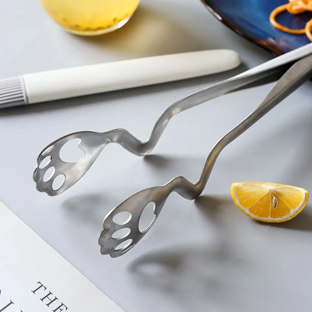 

1Pcs Cat Claw Shaped Stainless Steel Food Clip Strong Meat Clamp for Grilling Cooking Kitchen Gadget Portable Barbecue Serving