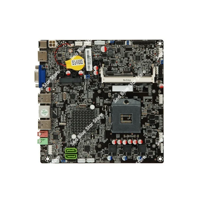 New HM55 All-in-one Main Board Support 1st Generation I3i5i7 Notebook CPU Industrial Control Main Board LVDS + HDMI