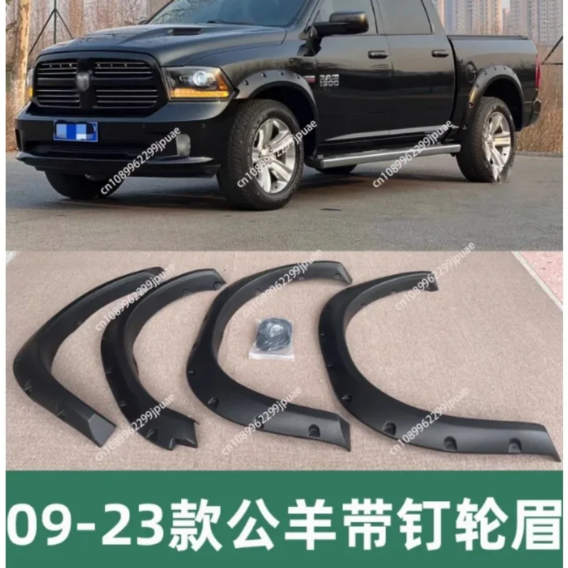 2009-2024 Ram 1500 Offroad Plastic Flares Wheel Mud Arch Mudguard Truck Mod Replacement Parts