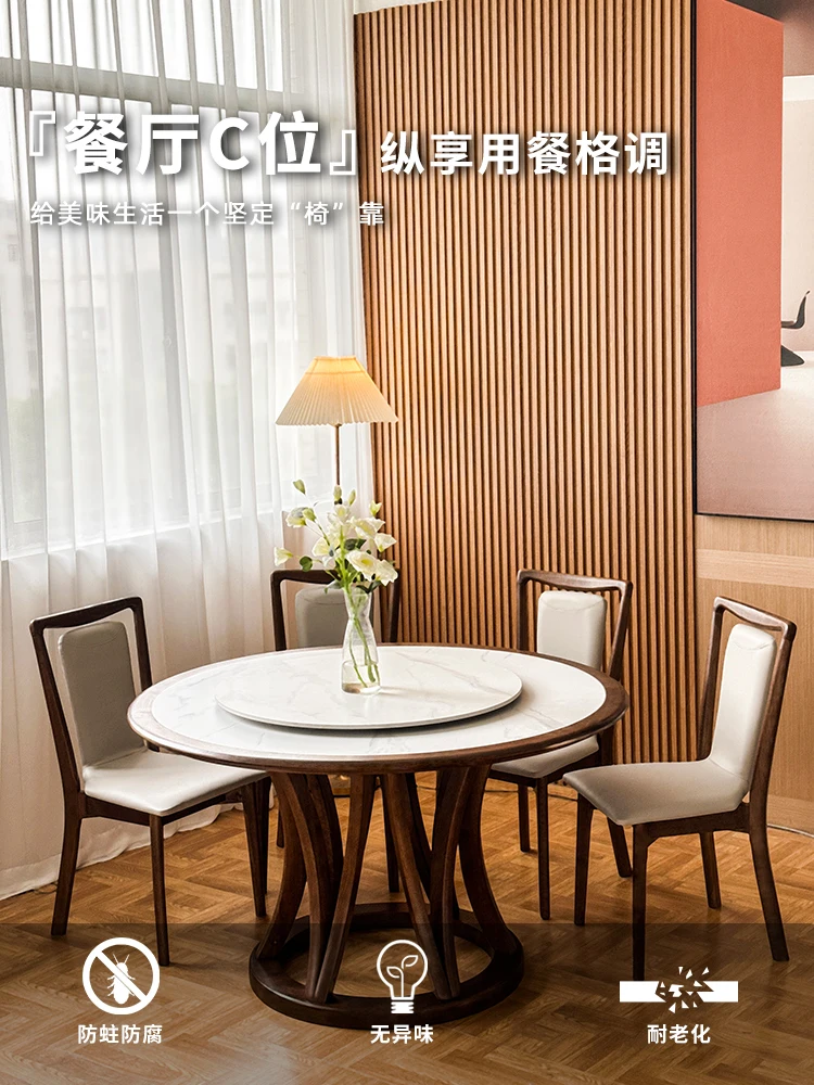 

Minimalist style solid wood chair with soft backrest, designer dining chair, high-end restaurant negotiation chair