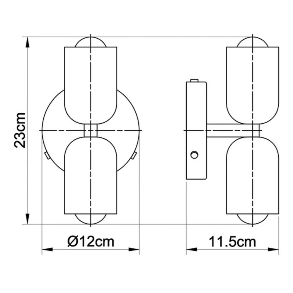 Color Double Head LED Wall Lamps For Bedside Living Room Bedroom Corridor Home Decor Indoor Lighting TV Background Wall Lights