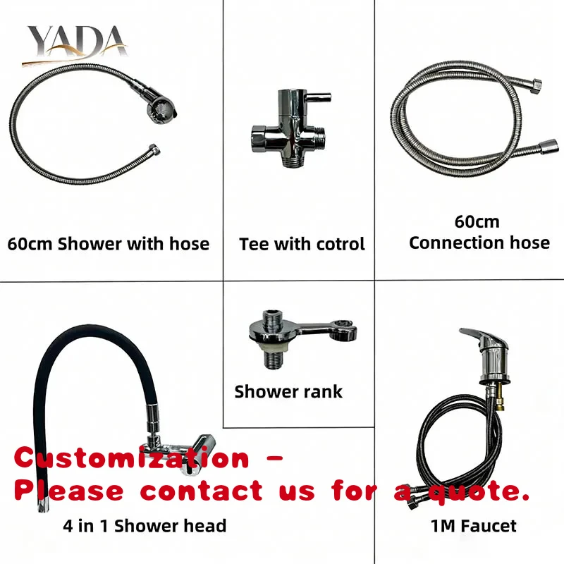 custom.Fast Delivery 4 in 1 Shower Factory Direct Selling Saving Shampoo Bowl Faucet Hair Salon Basin