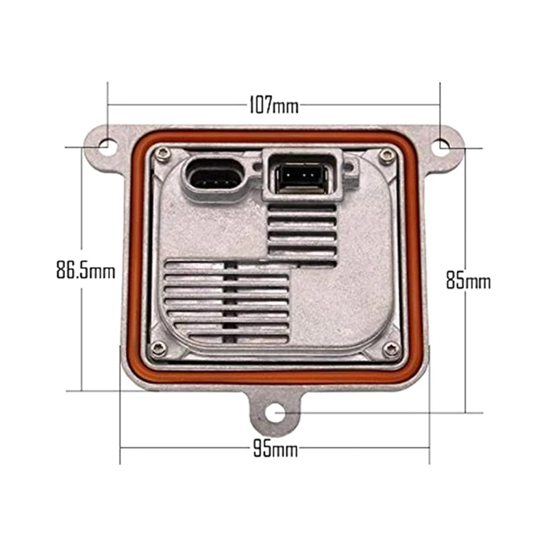 2X 10R-034663 A71177E00DG Xenon Headlight Ballast D1S D3S HID Control Unit Module For Hyundai Santa Fe Jaguar XF