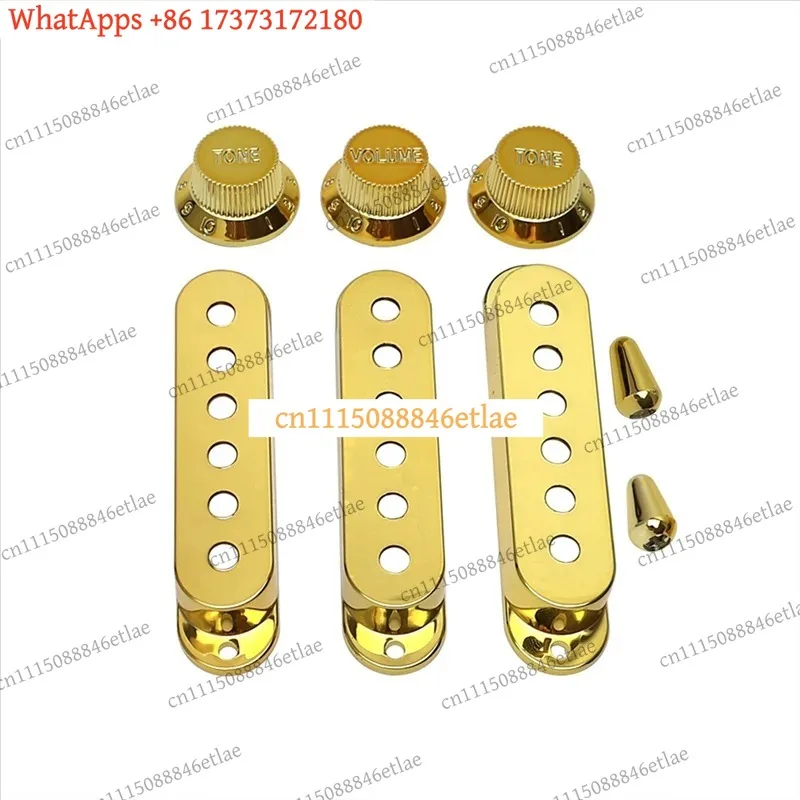k3 Guitar Control Knob Set for CTS/Bourns Pots 24-Spline Push-On Volume Tone RoHS Compliant Not Pickup Cover Black