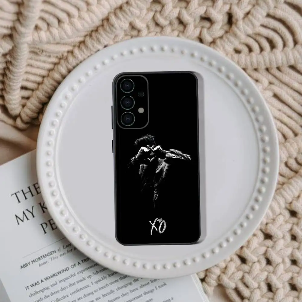 The W-Weeknd XO logo Phone Case Silicone Soft For Samsung Galaxy A73,31,32,72,41,53,52,71,22,5G,Note,J7,8,9 #5