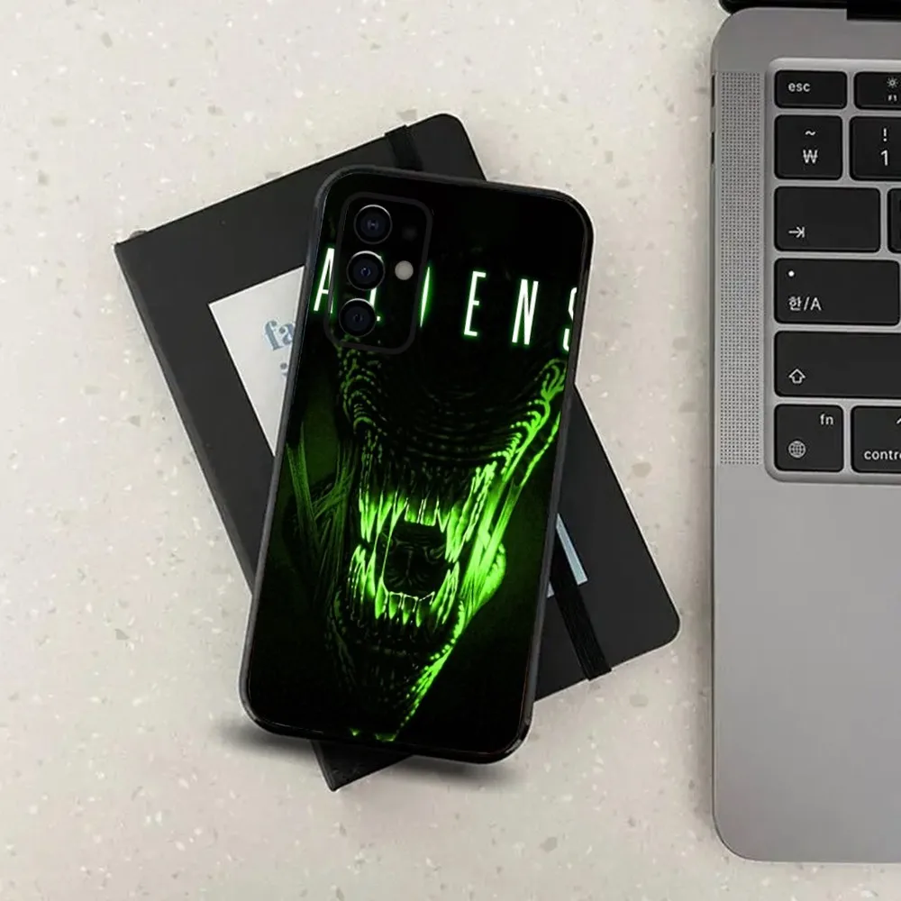 Movie Alien Xenomorph Phone Case For Samsung Galaxy A13,A21s,A22,A31,A32,A52,A53,A71,A80,A91 Soft Black Cover