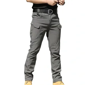 Ao ar livre estiramento resistente à água caminhadas calças deserto camuflagem tático militar utilitário calças dos homens equipamentos táticos 8 principais vendas calça tatica vigilante - №5