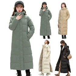 2023 Nieuwe Coed Winter Koudebestendig Donsjack-30 Hoge Kwaliteit Dames X-Lang (Winter) Warm Modemerk Parkas 5xl