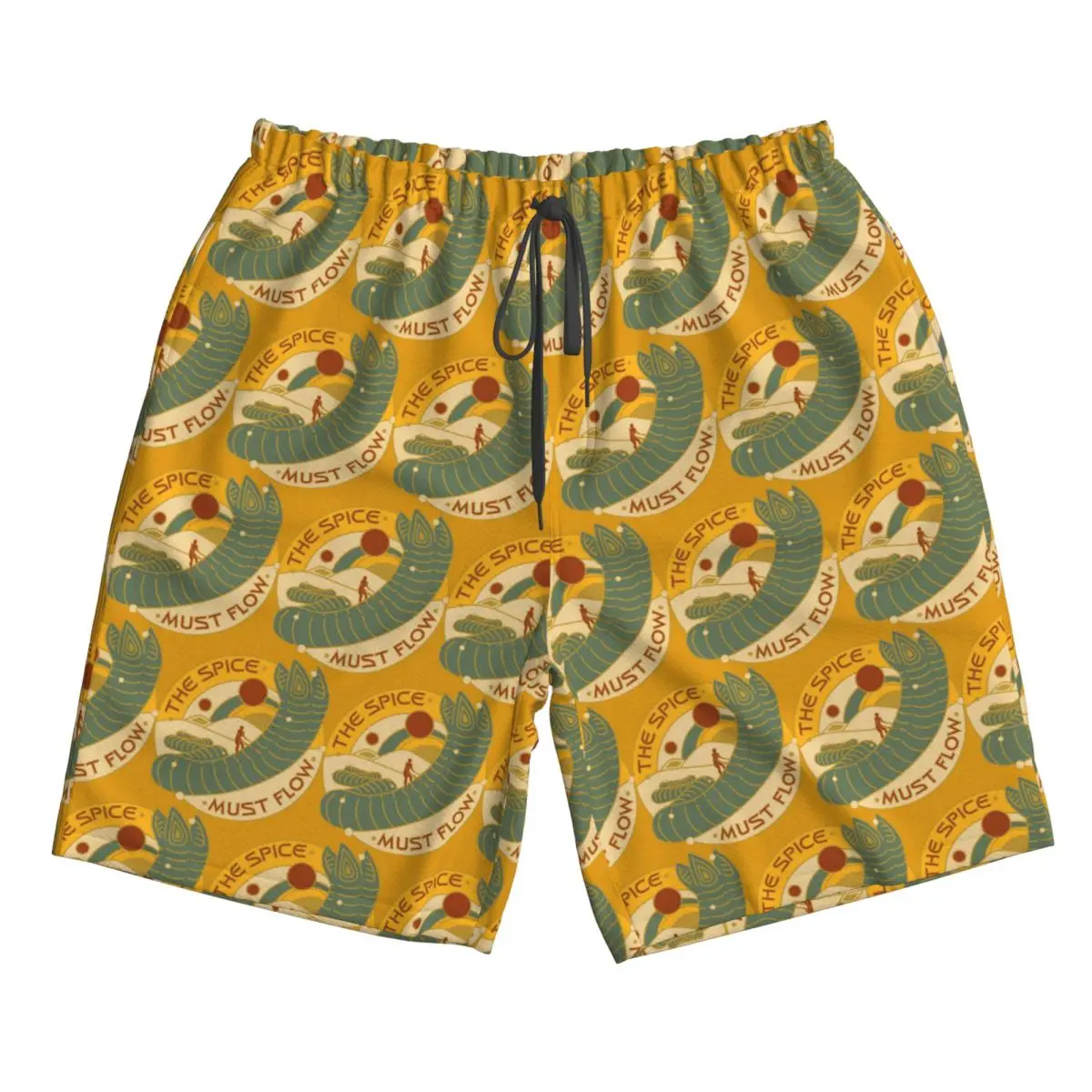 

The Spice Must Flow Trunks Beach Board Shorts Casual Quick Dry Swim Summer Men Pants