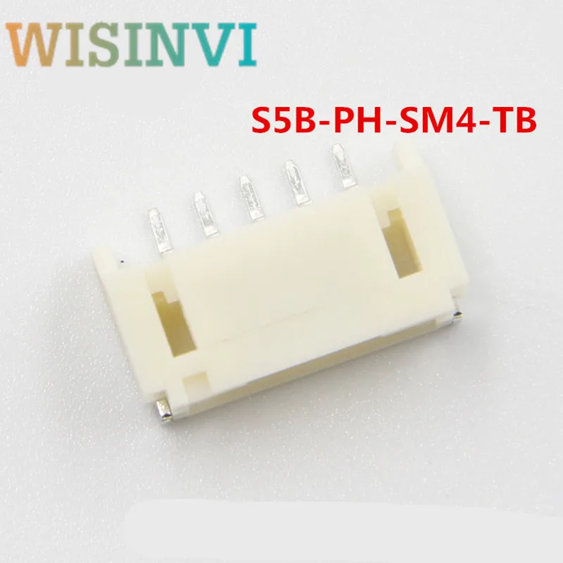 100PCS    S5B-PH-SM4-TB(LF)(SN)    S5B-PH-SM4-TB   Pin socket spacing 2.0mm  5Pin  Connector