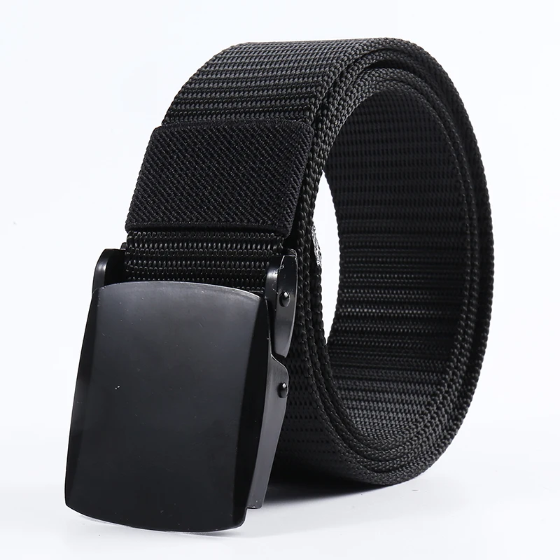 Fashion Canvas Men\'s Belts Casual New Unisex Canvas Belts High Quality Breathable Tactical For Jeans Adjustable Waist Belt 140cm