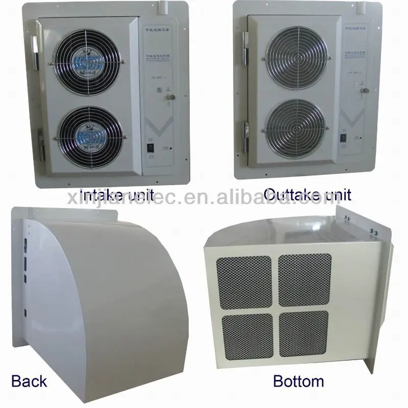 Telecom cooling 48V DC ventilation fan with capacity of 1600 M3/h for BTS shelters