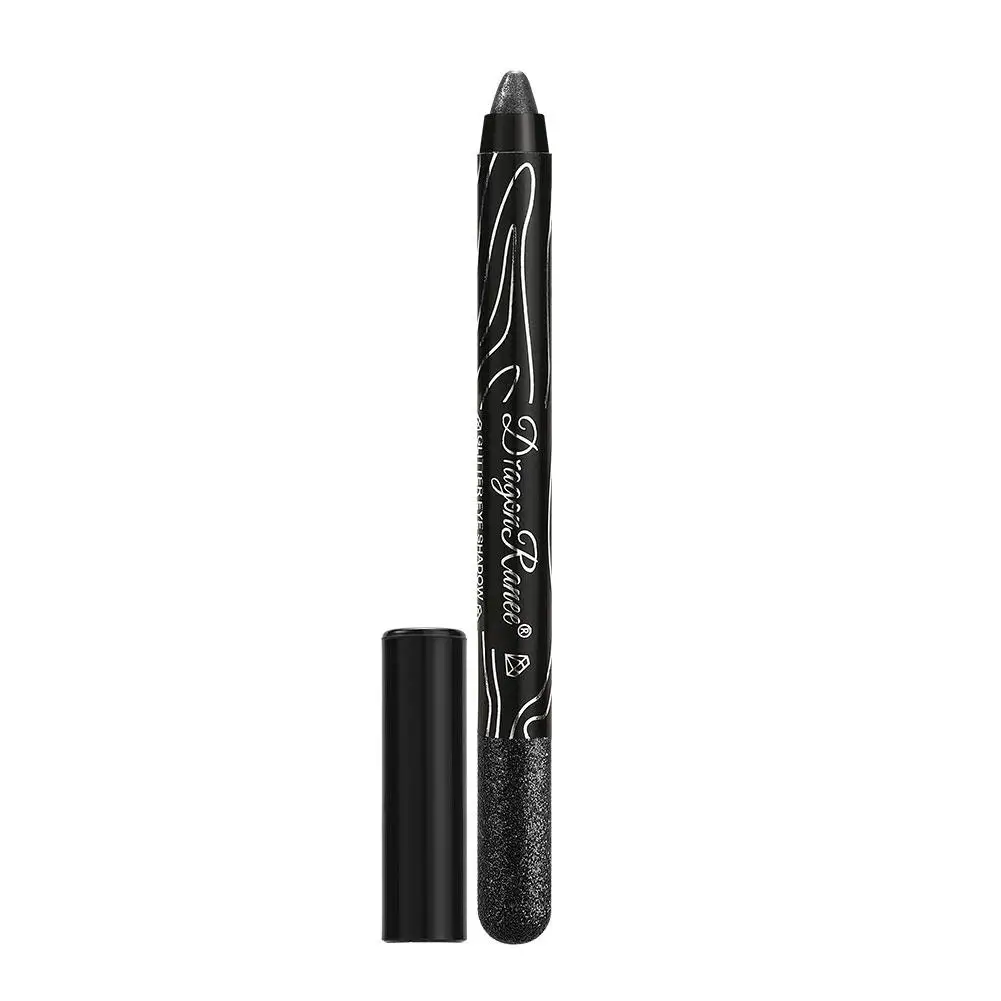 Women Waterproof Highlighter Eyeshadow Pencil Cosmetic Eyebrow Eyeliner Shadow Glitter Pen Eye Color Pencil Y6x3