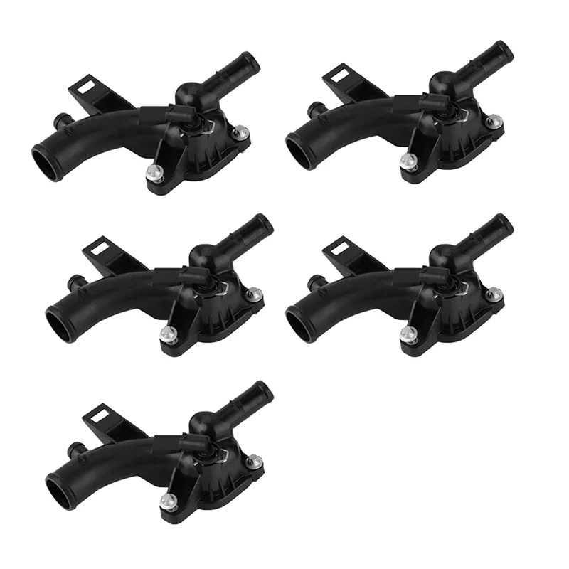 

5X Car Thermostat Housing Water Pump Outlet 25192985 For Opel Astra J Adam Corsa D /Meriva B A14xel A14xer
