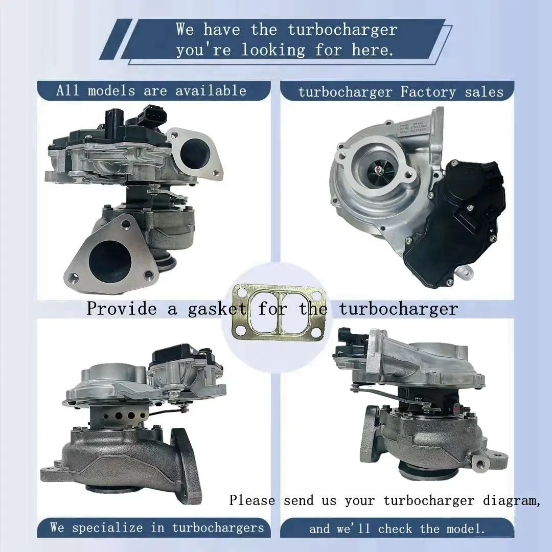 

NEW CT16V Turbocharger+Gasket Kit For Toyota Hilux 2.4 D 2015 17201-11070 1720111070