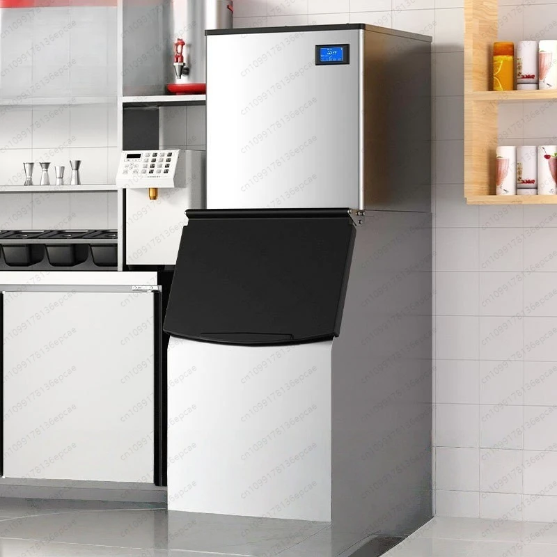 

Коммерческая небольшая машина для производства льда, специальная машина для изготовления кубиков льда для больших магазинов чая с молоком, гранулятор льда малой мощности