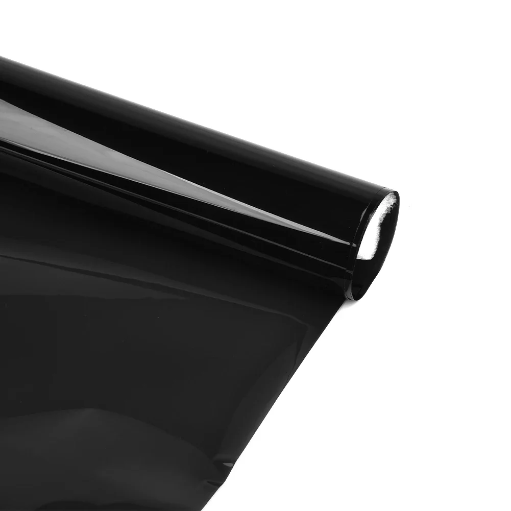 فيلم تينت بابية 25 × 100 سم فيلم تينت تلقائي للسيارة 15% VLT أسود 25 × 100 سم معدل حرارة أسود: عاكس 69%: 68% عملي للاستخدام