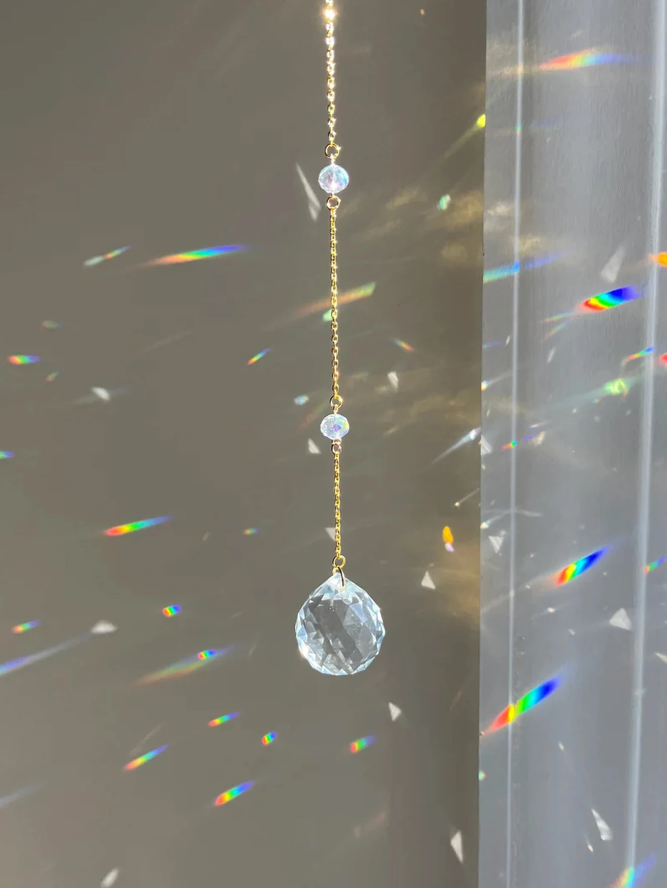 1 atrapasol que gotea | Rainbow Maker, regalo para mamá, regalo festivo, decoración al aire libre, atrapasoles, regalo de condolencia