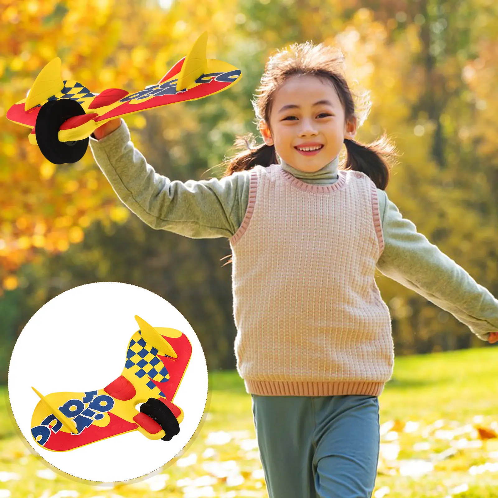 Flying Airplanes for Kids Aircraft Toy Fighter Model Car Astronaut Party Decorations