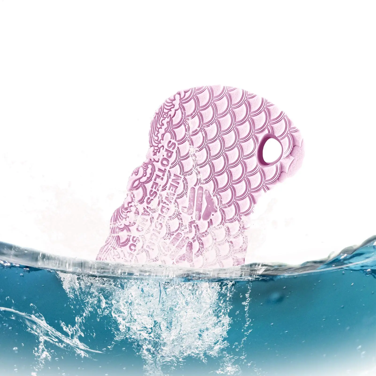 جديد ثلاثية الأبعاد حمام الإسفنج الترا لينة حمام الجسم دش الإسفنج لينة مقشر حمام الإسفنج فرك مقشر مزيل الجلد الميت الإسفنج #5