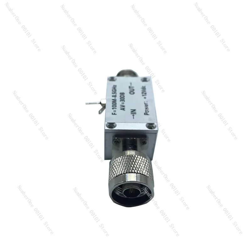 LNA 100MHZ to 8.5GHZ Low Noise Amplifier RF Amplifier CNC Housing, High Linearity