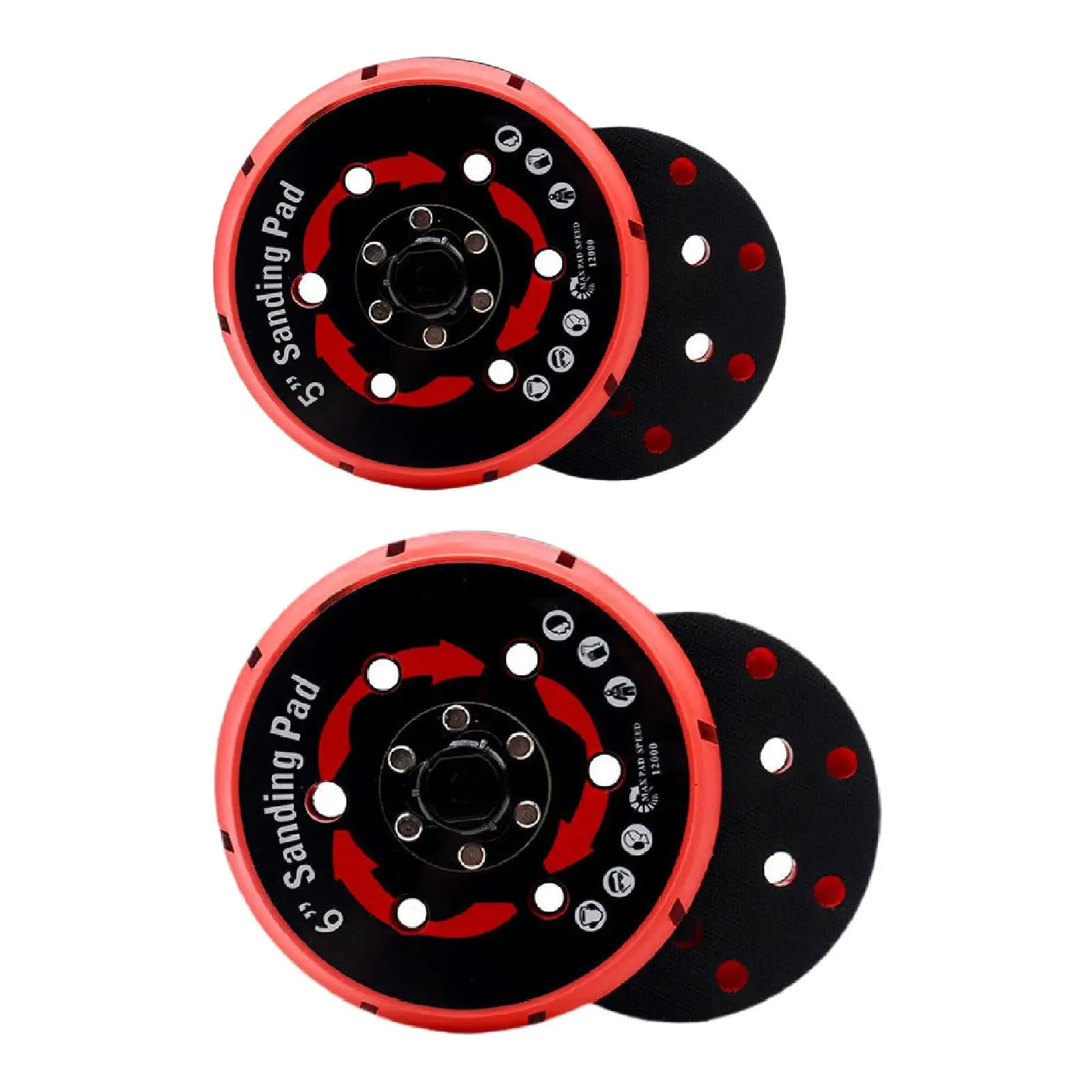 Sanding Pad Convenient High Performance Replacement Versatile Easy to Use Professional Backing Plate Pad for Auto Woodworking