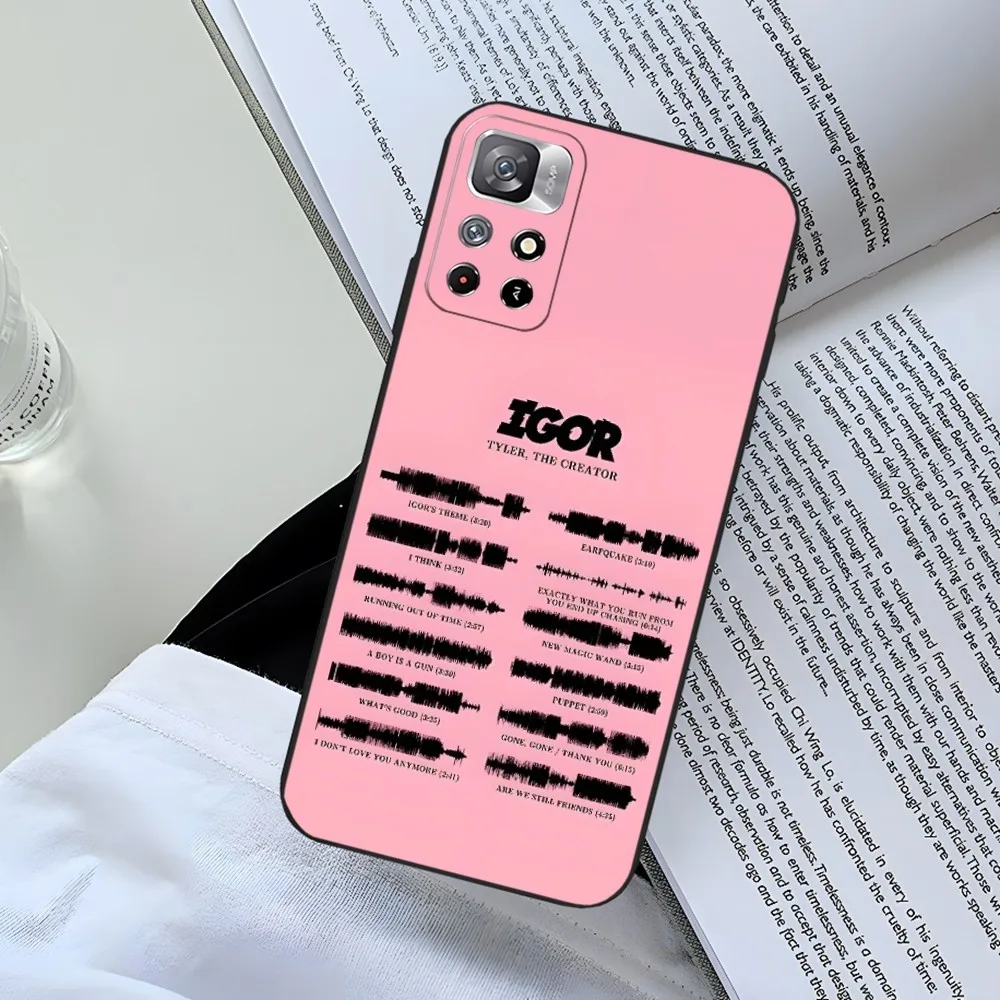 Tyler The Creator IGOR Art Phone Case for Xiaomi Redmi Note 13 12 11 9 Ultra 10 Lite Poco F4 F5 X5 Pro Plus Cover