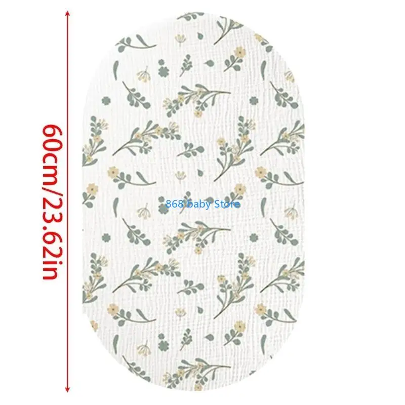 29EE سرير بيبي ملاءة ناعمة غطاء حماية للسرير من أجل نوم مريح في الحضانة أساسي 83.82 سم/33 بوصة