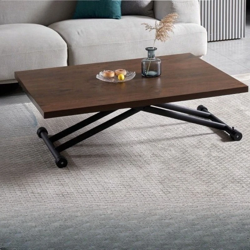 

Multifunctional dining table household small apartment folding table dual-purpose storage small coffee table