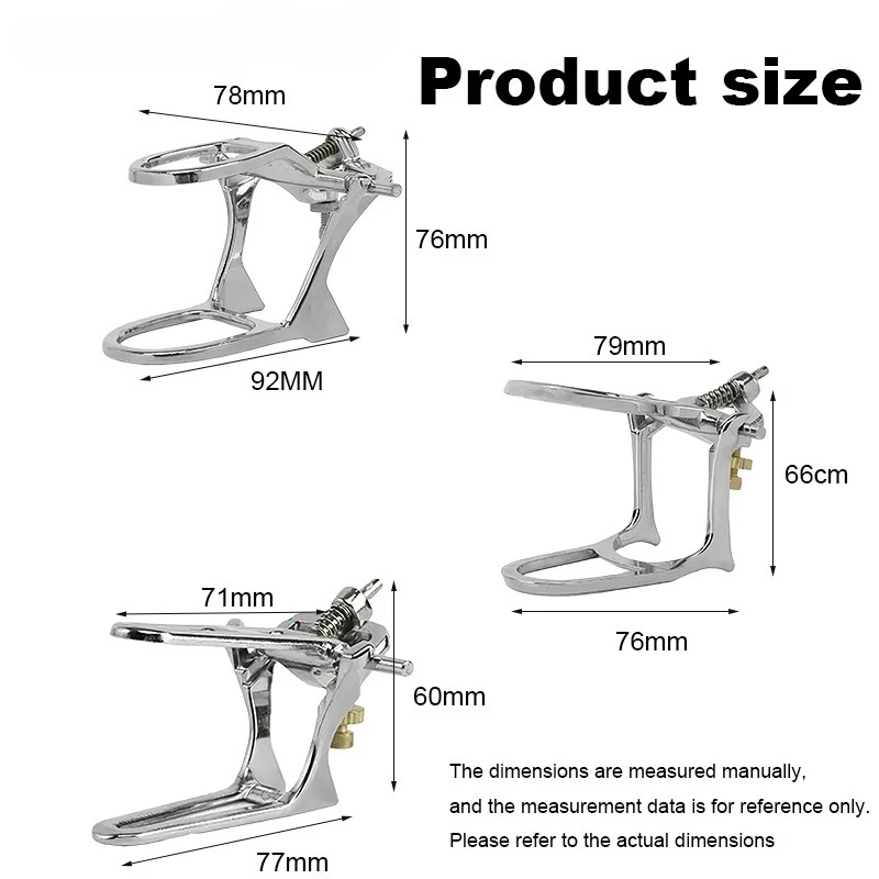 1pcs Dental Simple Articulator  Zinc Alloy  L M S Dentistry Tool Laboratory Supplies For Dental Technician Dentist Tools