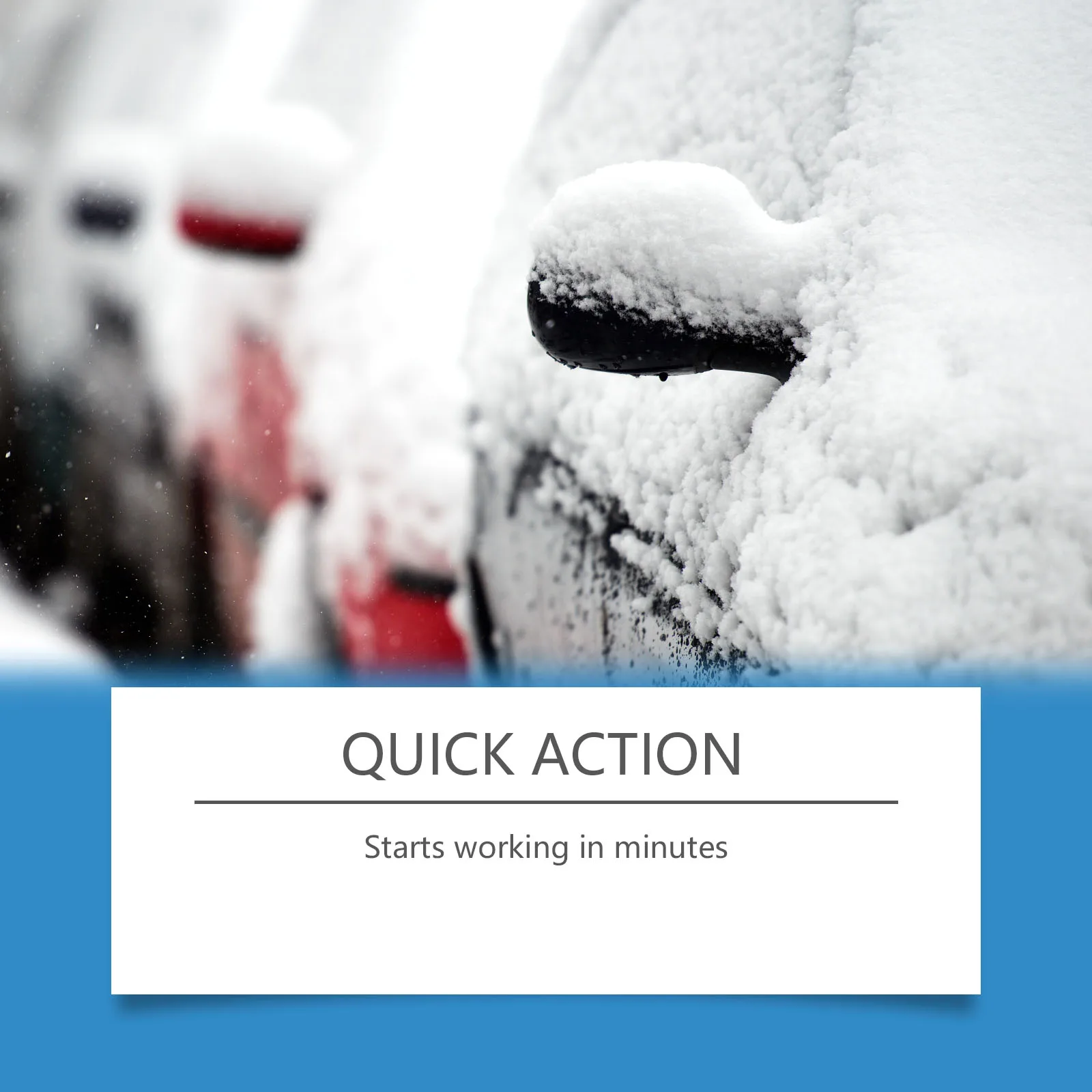 Immagine 4: Spray per sciogliere la neve e il ghiaccio: specifico per parabrezza e specchi per auto, antigelo, fusione rapida, spray portatile