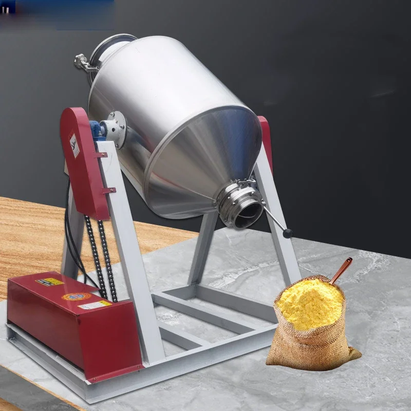 

Новый электрический винтовой смеситель из нержавеющей стали, смеситель для подачи пеллет, смеситель для порошкового порошка, поясной барабан, смеситель для сухого порошка