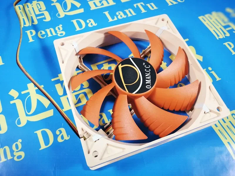 120*120*25MM New Mute 12025 12cm 12V Led Luminous Air Pressure Magnetic Floating Computer Case Cooling Fan