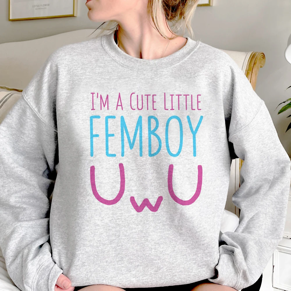 

Femboy hoodies women aesthetic graphic anime 90s clothing sweatshirts women aesthetic Hooded Shirt