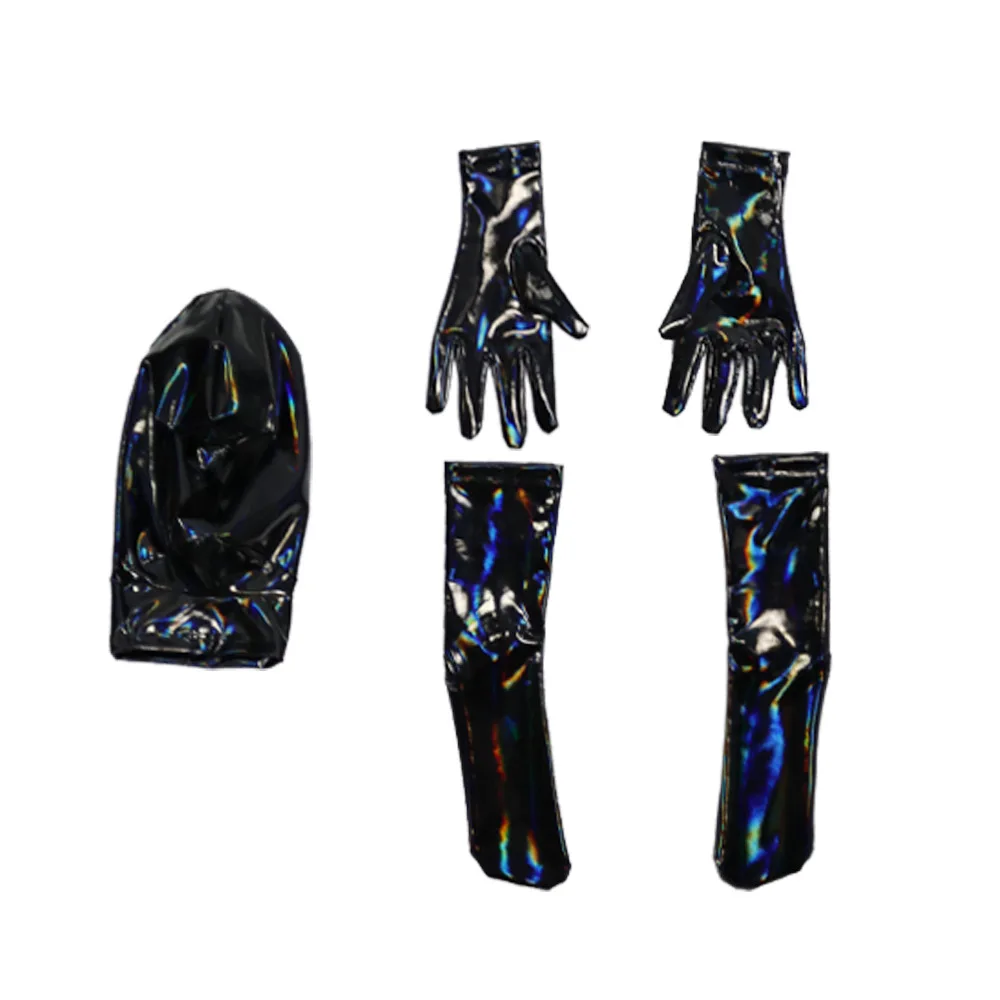 Shiny PVC Sexy Jumpsuit Wet Look Tights Cosplay Zentai Bodystocking Shapers Full Body Bodysuit PU Latex Waterproof for Men