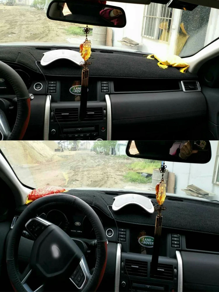 

For Land Rover Discovery Sport L550 2014-2017 Dashmat Dashboard Cover Instrument Panel Insulation Sunscreen Protective Pad