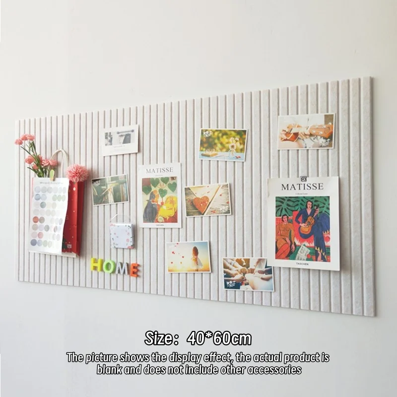 40x60cm Grote Verdikte Decoratieve Vilt Kurkbord Vilt Wandtegels voor Thuis en Kantoor Decoratie Muur Decor woonkamer Decorat