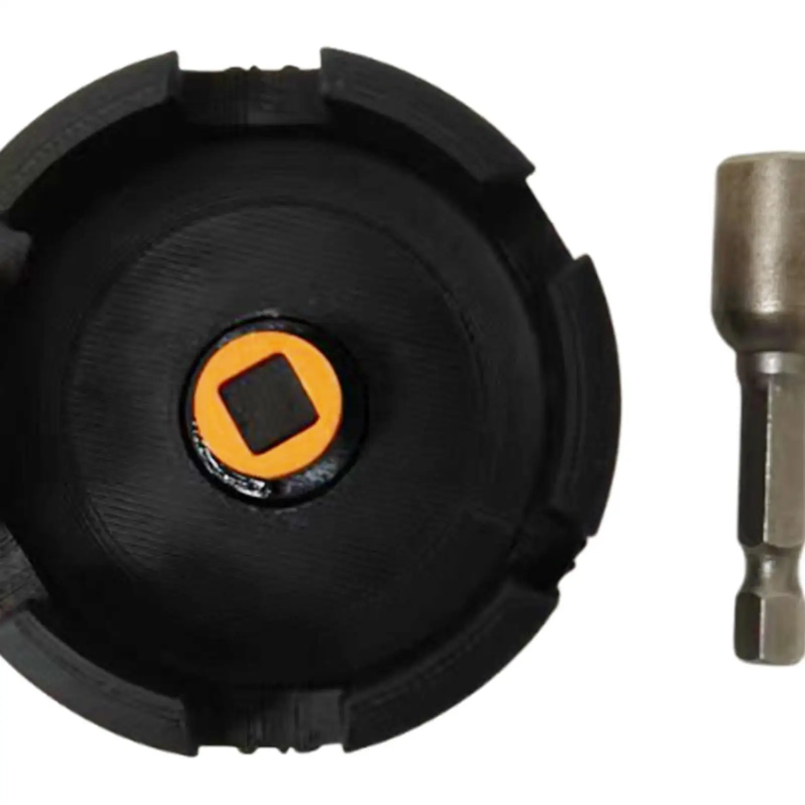 Nuts Drill Bit Socket Wrench Hand Tool Nut Driver Tool for Conduit Racks Strut Systems 1/4", 3/8", and 1/2" Threaded Rods