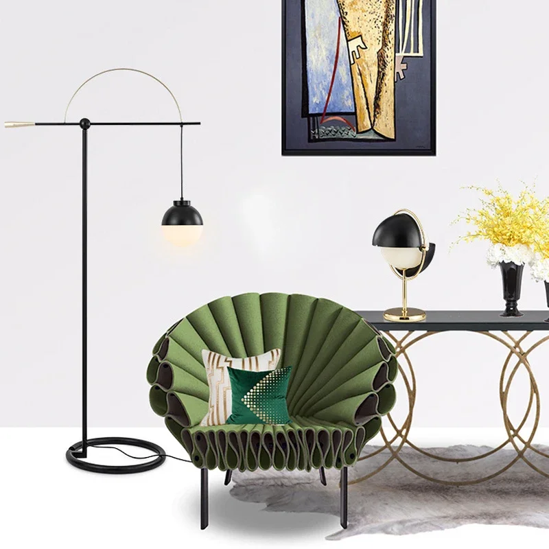 ALBERT Nordic Floor Lamp Fashionable Modern  Family Iiving Room Bedroom  Creativity LED Decorative Standing Light