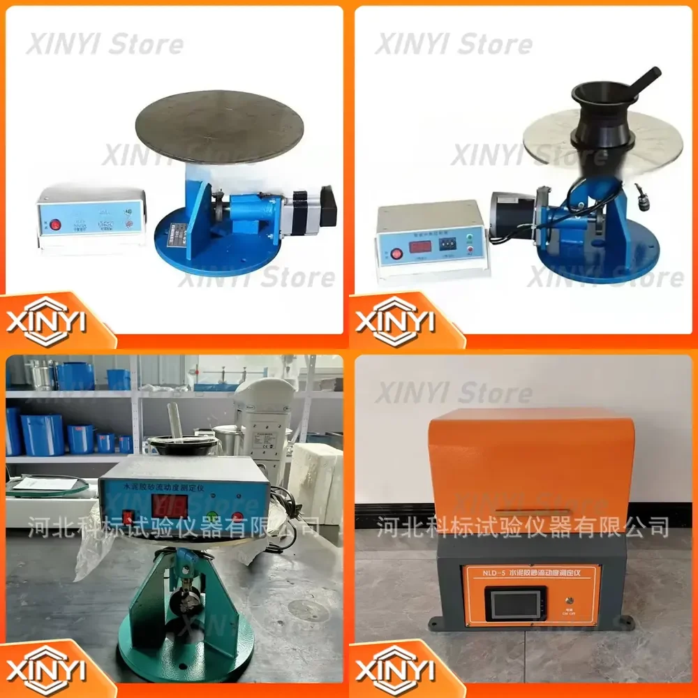 Electric Jumping Table for Cement Mortar Fluidity Tester Standard Compliance Testing Equipment for Construction Lab Use