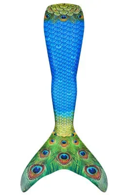 Nieuwe kinderen volwassen zwemmen zeemeerminstaart meisje moeder cosplay zeemeermin kostuum kinderen feestcadeau fantasie badpak met monovinvin