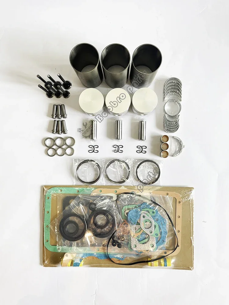 

D751 Overhaul Rebuild Kit Full Gasket Set Piston Rings Bearings For Kubota Tractor Excavator Engine Parts