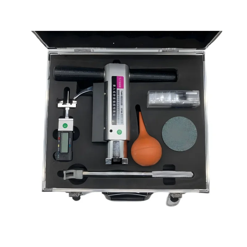 SJY-800B Digital Mortar Penetrometer Masonry Mortar Strength Tester Manual 1-Year Warranty for Concrete Work