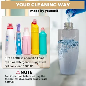 Magic Mopp Flat Broom Set mit wiederverwendbaren Mikrofaserkissen, Haushaltsreinigungswerkzeug, rollenden Hintergründen, Sprühen von Mopp 12 Hauptverkäufe Mopa Vileda Spray - №4