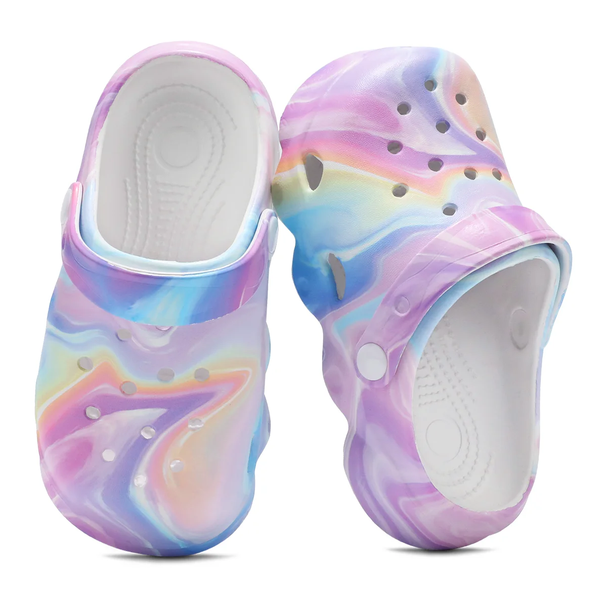 Kids' Clog, Lightweight EVA Garden Shoes, Waterproof Slip-Resistant Sandals, Comfortable Slip-On Shoes for Indoor Outdoor 1214