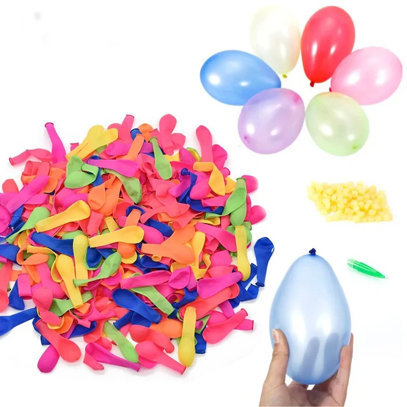 100/500Pcs 4inch Random Color Balloon Latex Balloons for Baby Birthday Party Supplies Decorations Weddings Anniversary Ornament