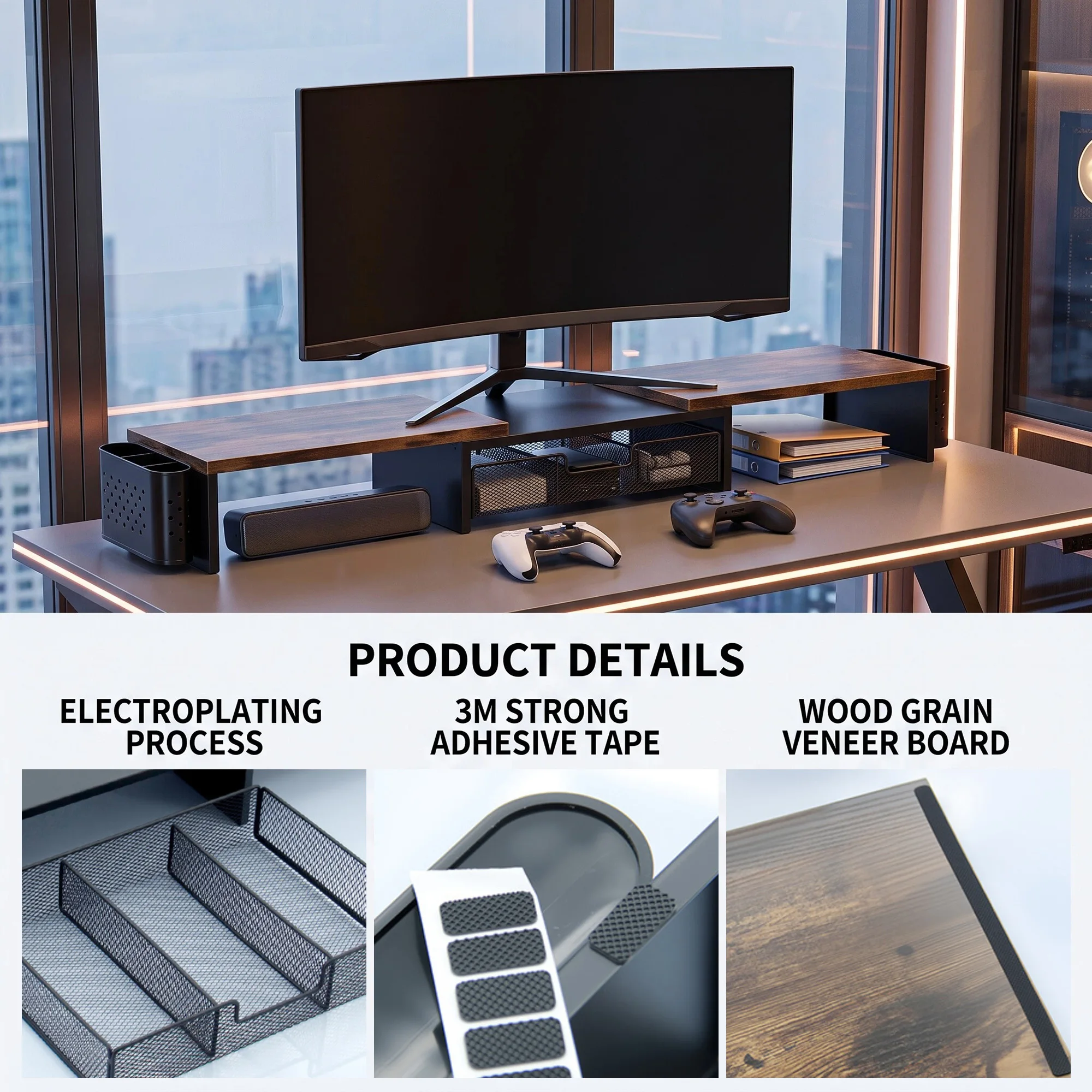 Modern Minimalist PC Monitor R - огляд і ціна Monitor Riser Stand