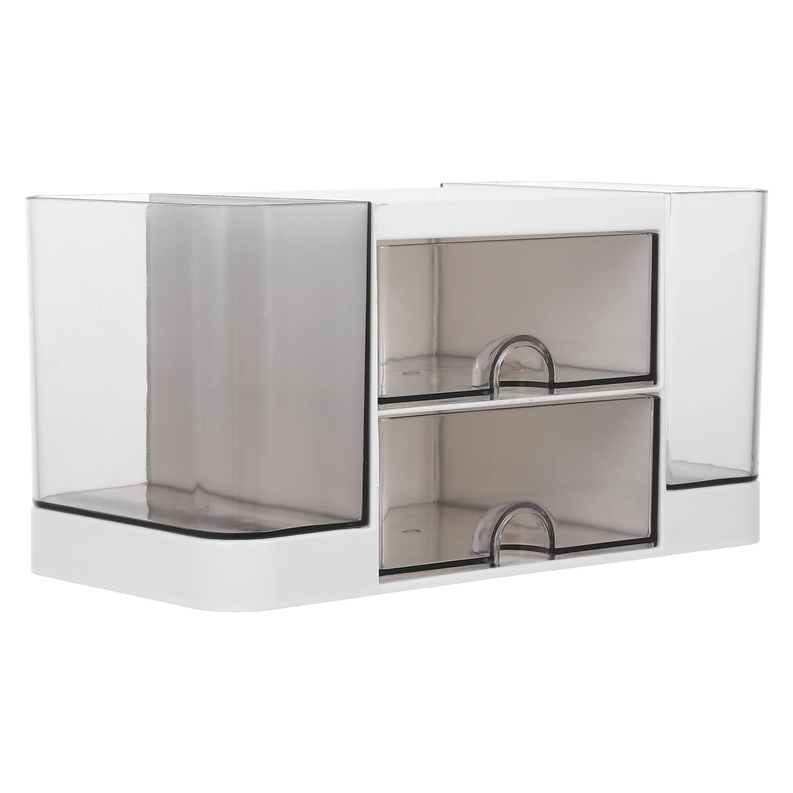 

Clear Plastic Drawer Organizer For Office Home Multi-Functional Storage Box With Transparent Design Stackable Desktop