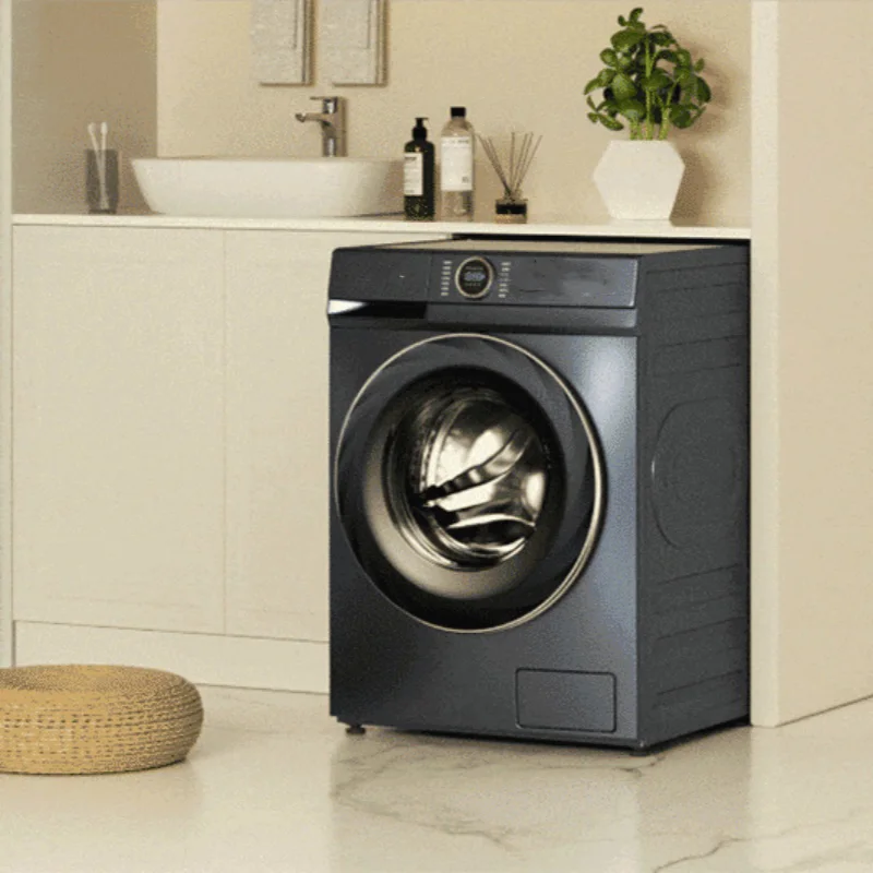 

Бытовая автоматическая стиральная машина 10 кг с сушилкой, фронтальная загрузка, универсальная стиральная/сушилка для одежды, стиральная машина для дома